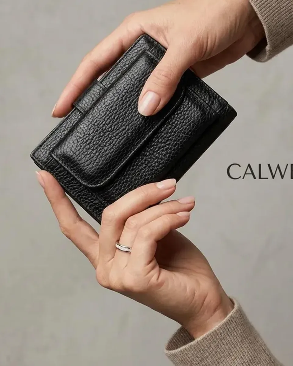 Milano Çıtçıtlı Kompakt Cüzdan - ürün odaklı görünüm